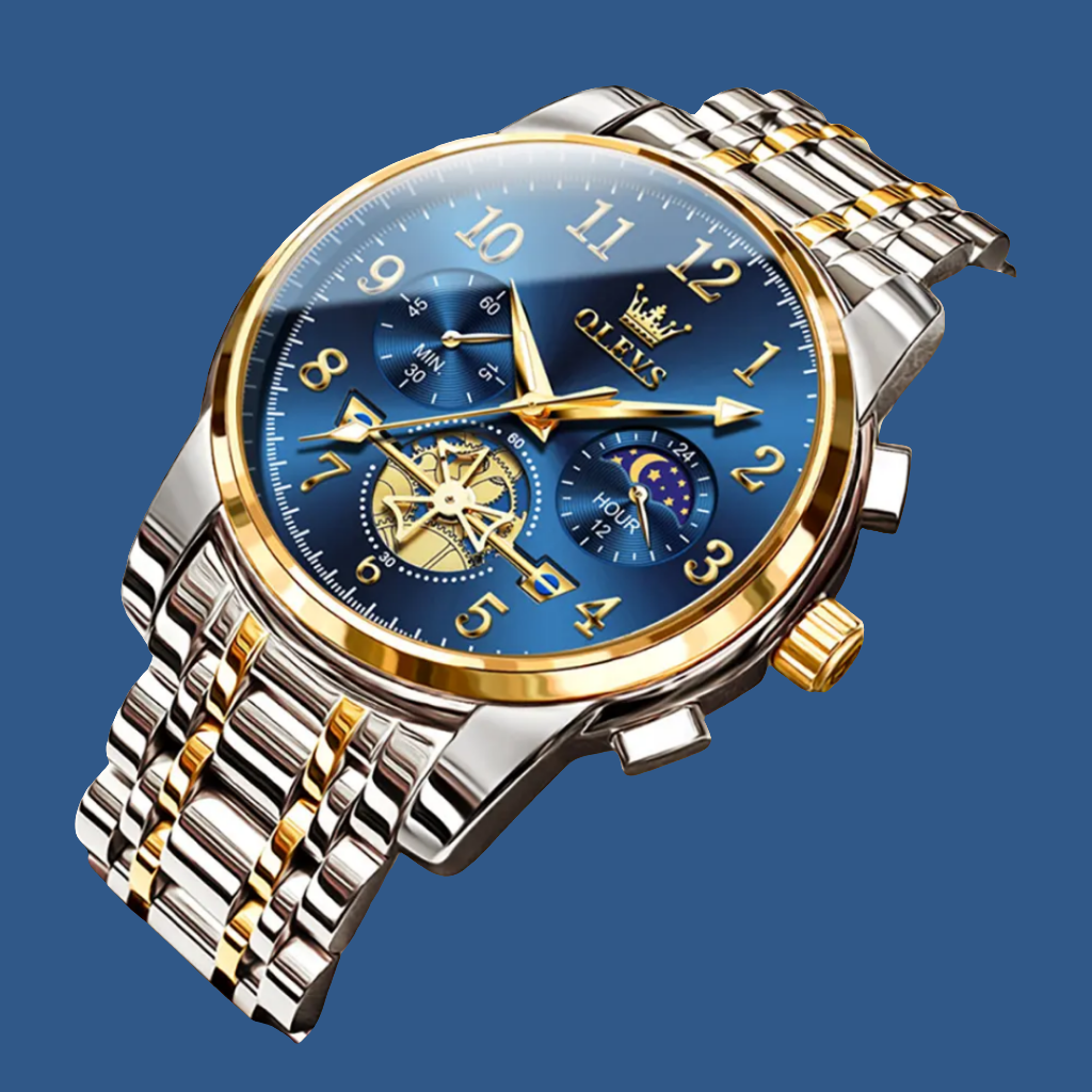 Men's stainless cool waterproof watches
