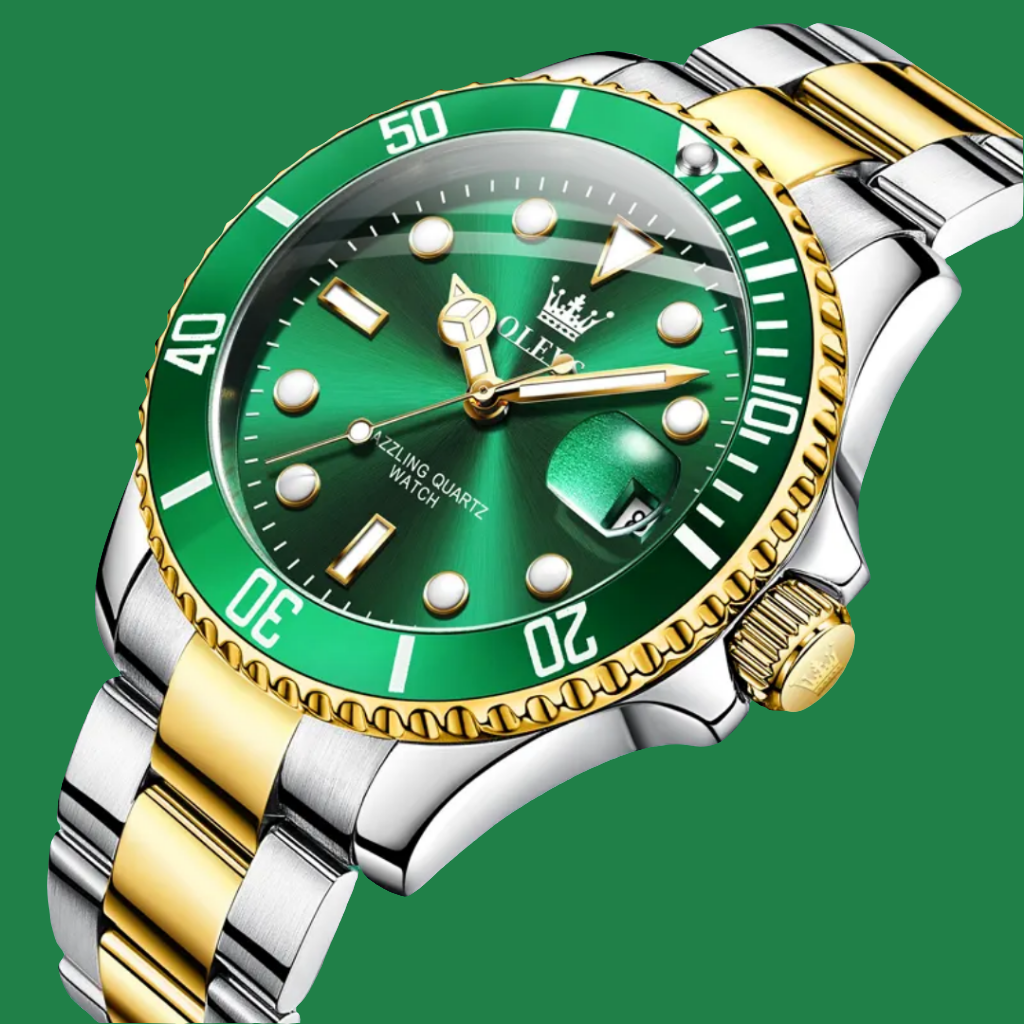 Men's stainless cool waterproof watches