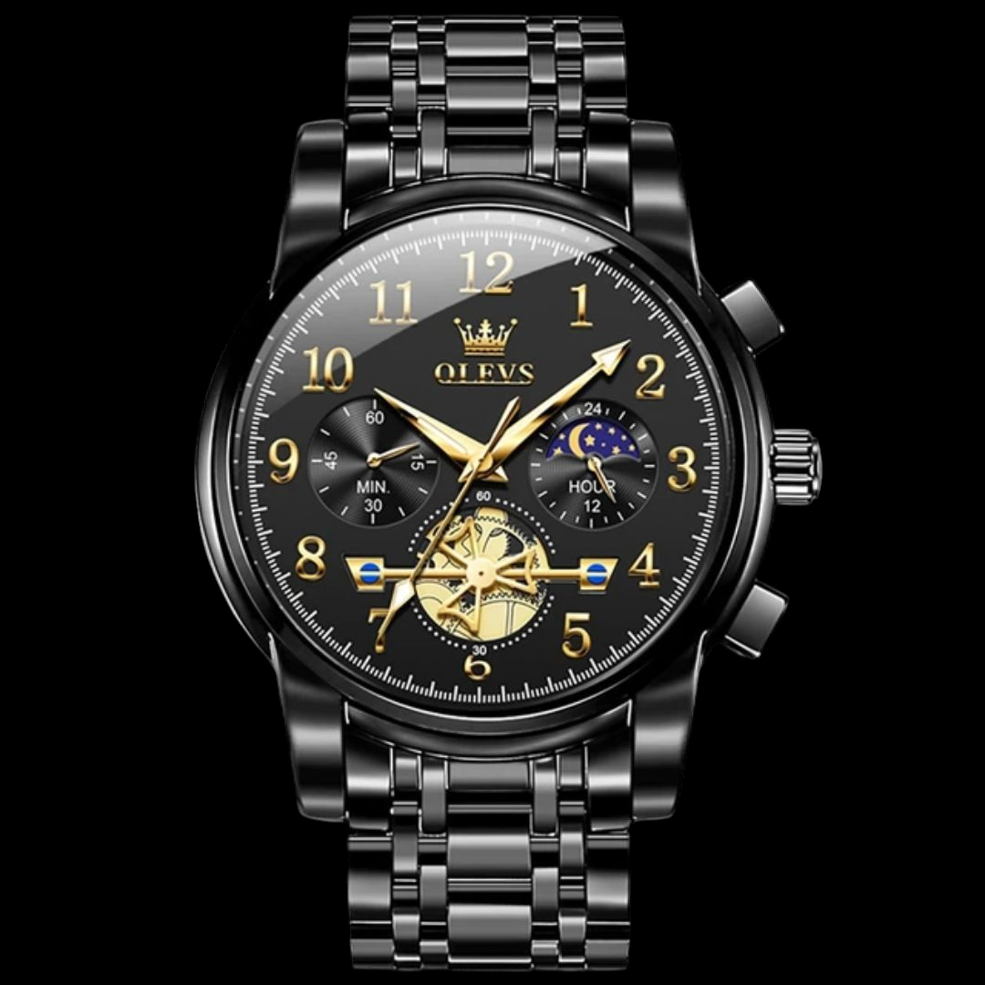 Men's stainless cool waterproof watches