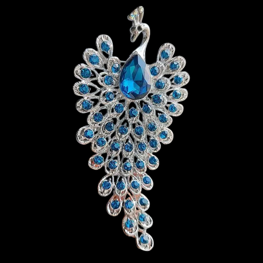 Stylish peacock luxury brooches